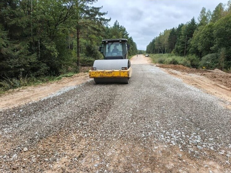 В Сухиничском округе взялись за участок дороги М-3