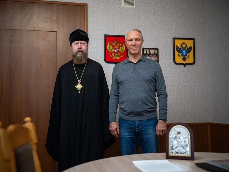 Глава Херсонской области встретился с епископом Скадовским и Алешкинским