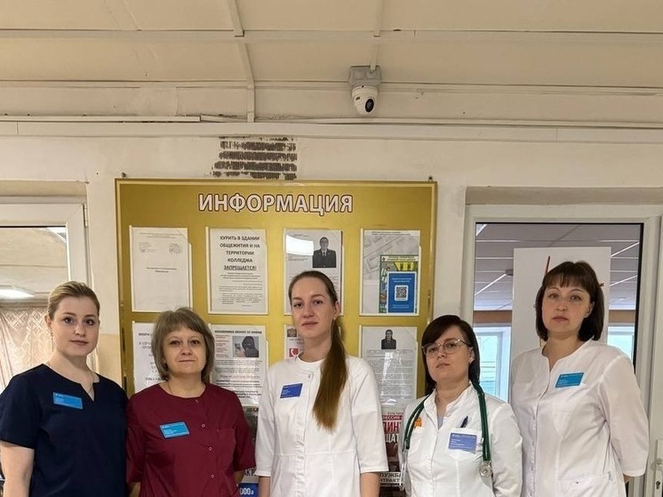 Медосмотр без отрыва от учёбы: тамбовские врачи проверили здоровье будущих коллег