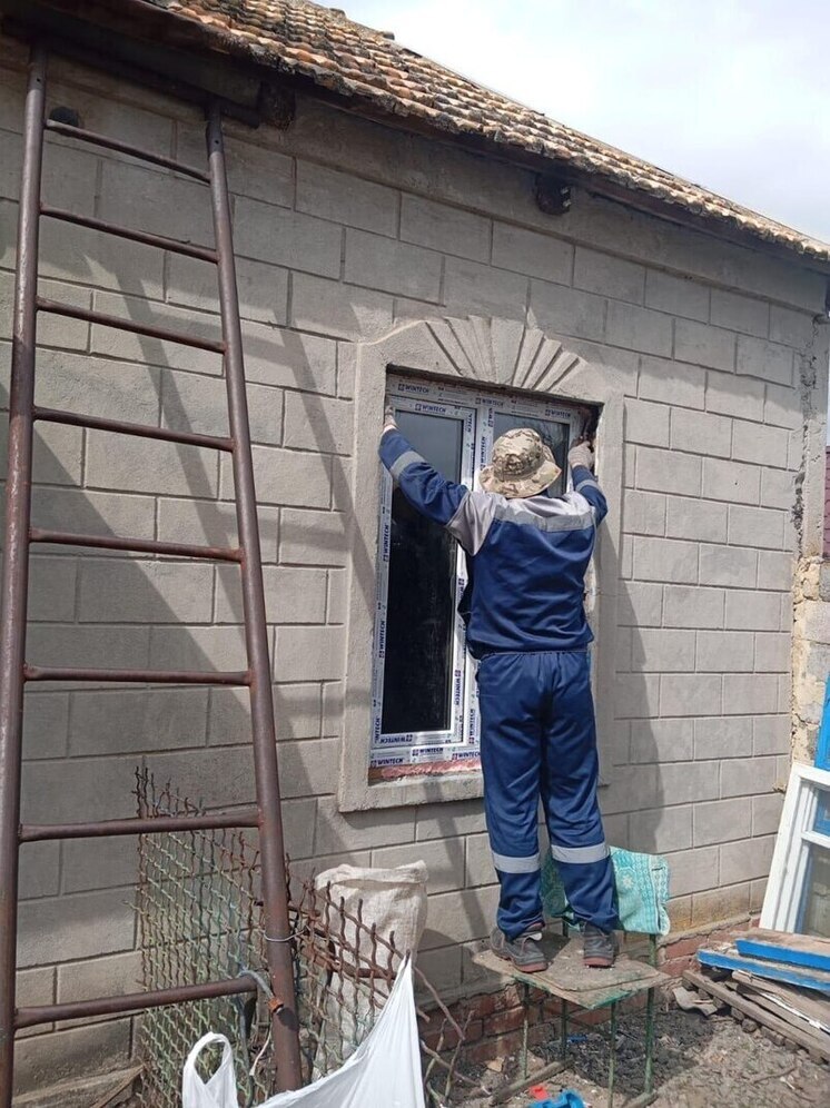 Ингушетия помогает восстанавливать жилой фонд в Токмакском округе