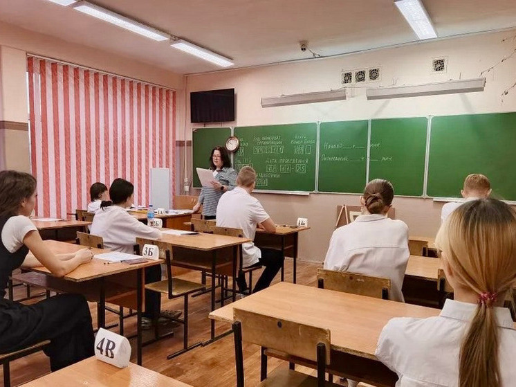 Орловские школьники сдали пробный ОГЭ по математике