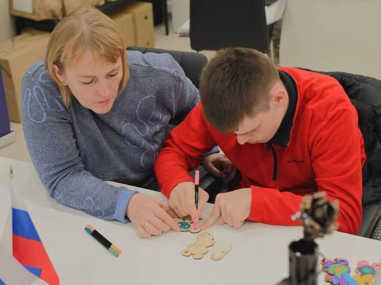 В Серпухове прошел мастер-класс для особенных детей