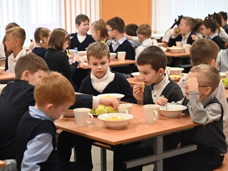 Глава Серпухова оценил еду в школьной столовой