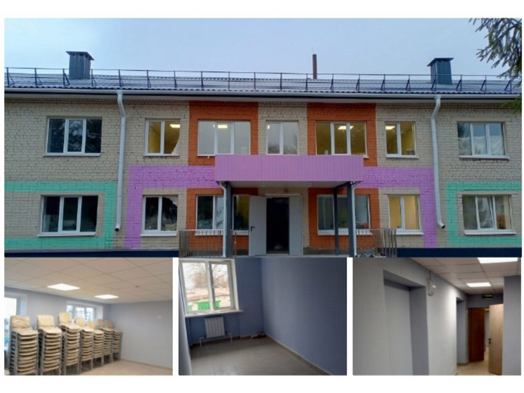 В Орловской области ремонт центра «Аура» находится на финишной прямой