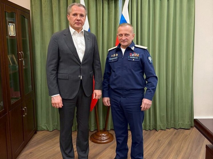 Белгородский губернатор встретился с замруководителя Федерального казначейства