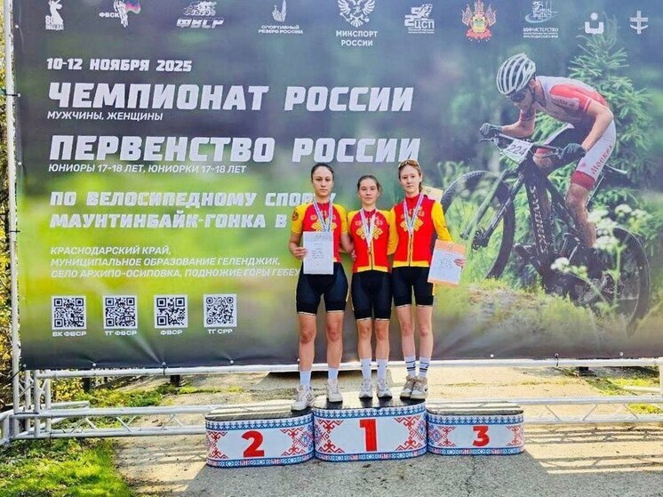 Представители Чувашии успешно выступают на первенстве России по маунтинбайку