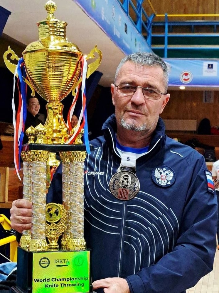 Метатель ножа из Бурятии стал вице-чемпионом мира