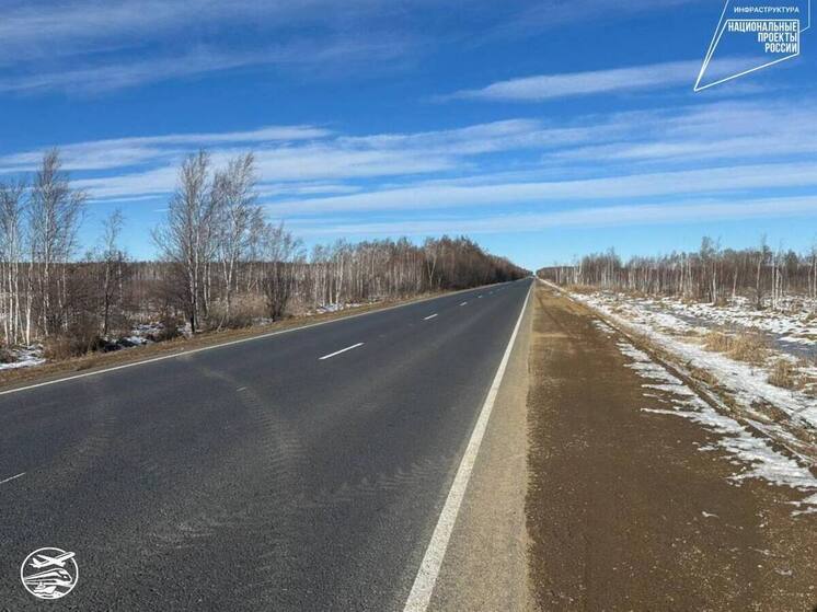 В Нанайском районе завершили ремонт дороги к селу Троицкое