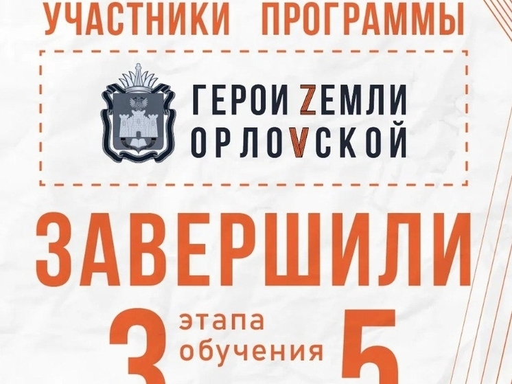 Программа «Герои земли Орловской» выходит на финишную прямую