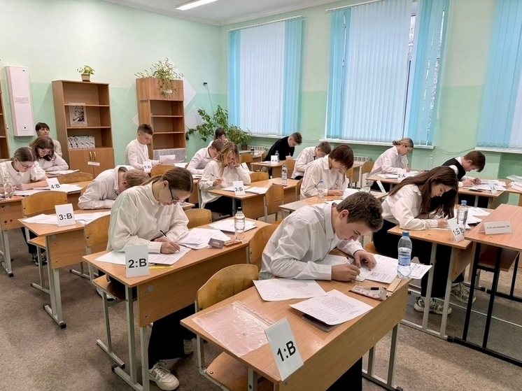 Орловские школьники прошли тренировочный экзамен по математике