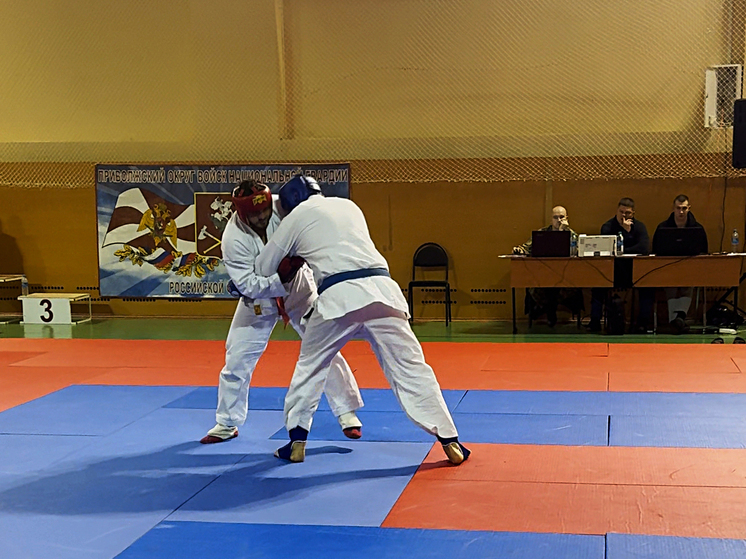 Пензенские росгвардейцы заняли второе место в чемпионате Приволжского округа по рукопашному бою