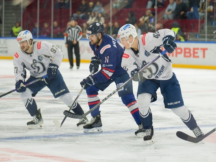 ХК ЦСК ВВС проиграл петербургскому «Динамо» в Самаре со счетом 2:3 13 ноября