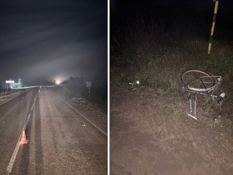 Мужчину, лежавшего на дороге, переехал автомобиль в Вологодском округе