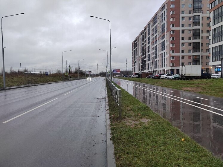 Дорогу на Заневку отремонтировали раньше срока