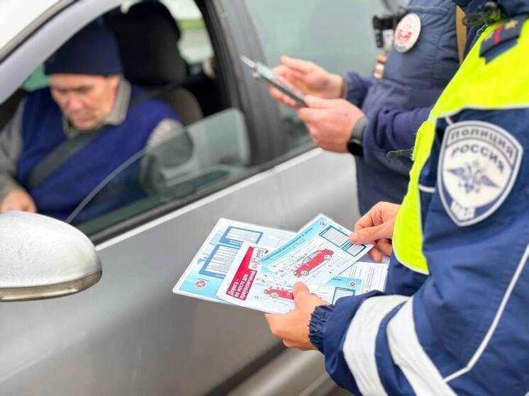 Брянские автоинспекторы провели акцию «Смени шины у своей машины!»