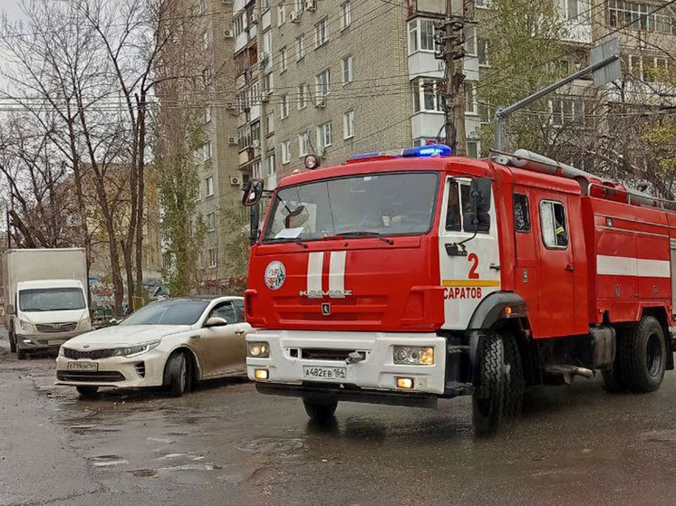 В Саратовской области за сутки потушили пять пожаров