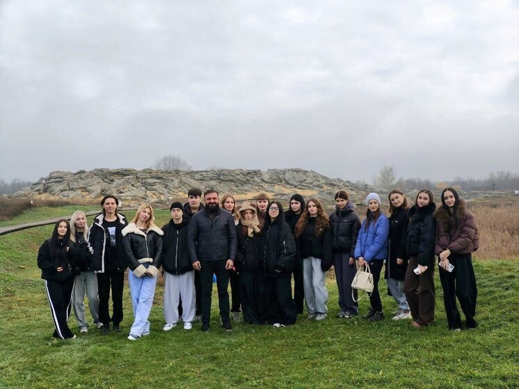 Студенты Мелитопольского колледжа посетили Каменную Могилу