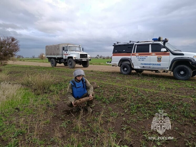 В Красноперекопском районе уничтожили боеприпасы времен войны