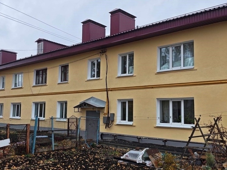 В Каменке завершили капитальный ремонт многоквартирного дома на улице Горького