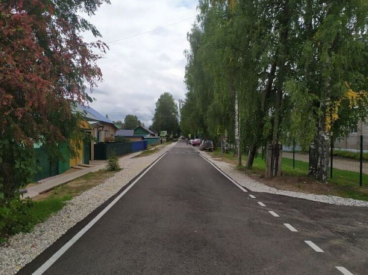 Дорога к знаниям и комфорту: в Лузе завершен ремонт улицы Калинина