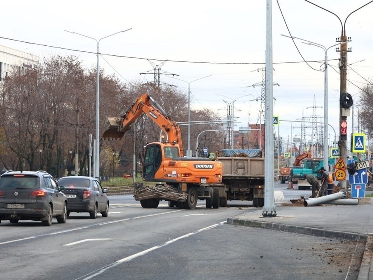 Ремонт улицы Мира в Череповце почти завершен
