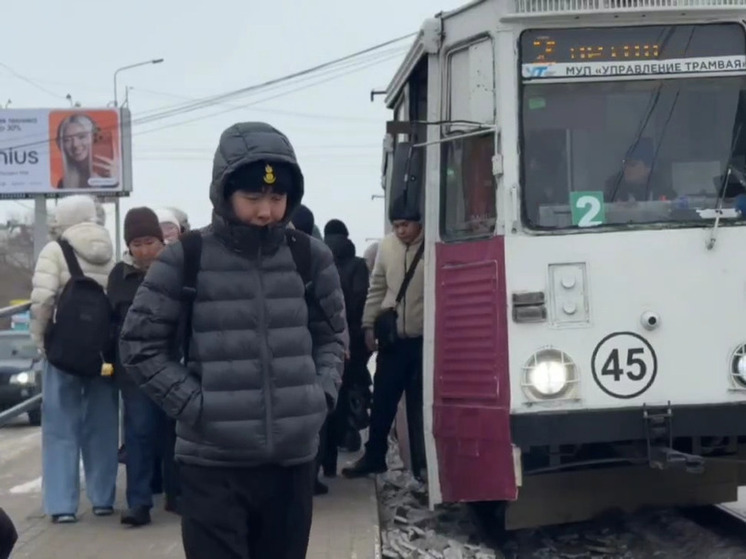 Вечером в Улан-Удэ усилят движение трамваев на маршруте №2