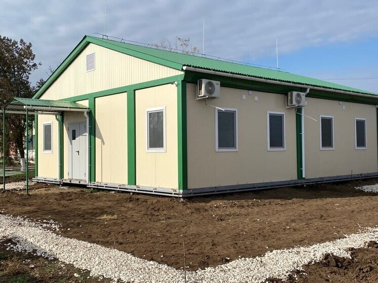 В херсонском селе Шотовка завершилось обустройство нового ФАПа