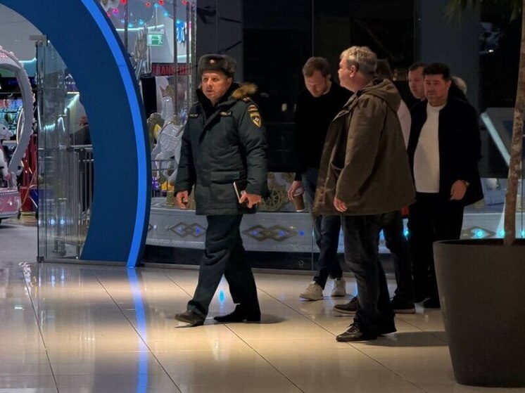 МЧС работает на месте поджога кинотеатра в ТЦ «Авиапарк»