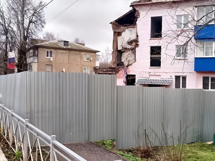 Жилой дом под Тулой, где взорвался газ, пообещали восстановить в марте 2026 года