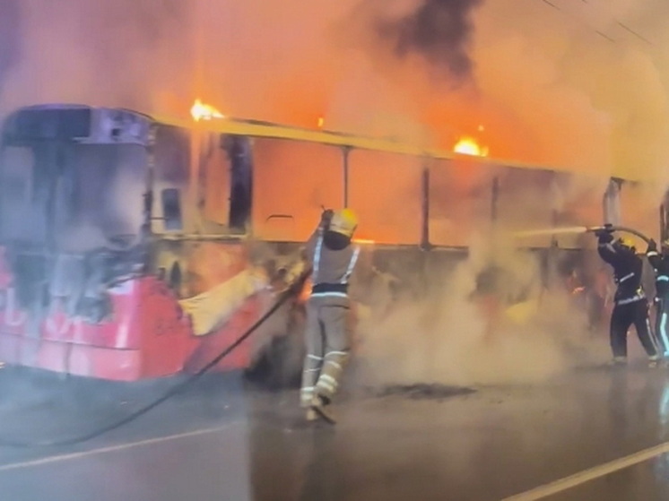 В Йошкар-Оле проводится проверка по информации о возгорании троллейбуса