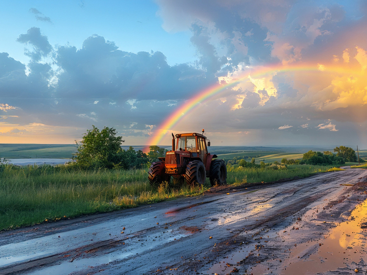В Ржаксинском округе задержан работник, вывезший оборудование предприятия на тракторе