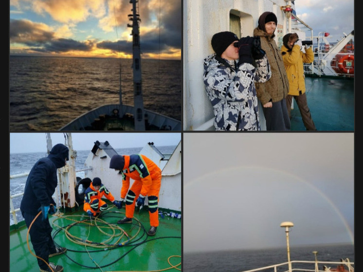 Студент из Старого Оскола участвует в исследовании Баренцева моря