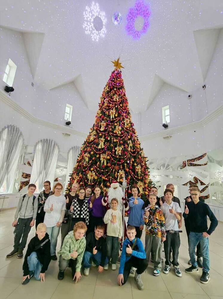 Волшебство в ноябре: серпуховские школьники встретили Новый год в Клинском подворье