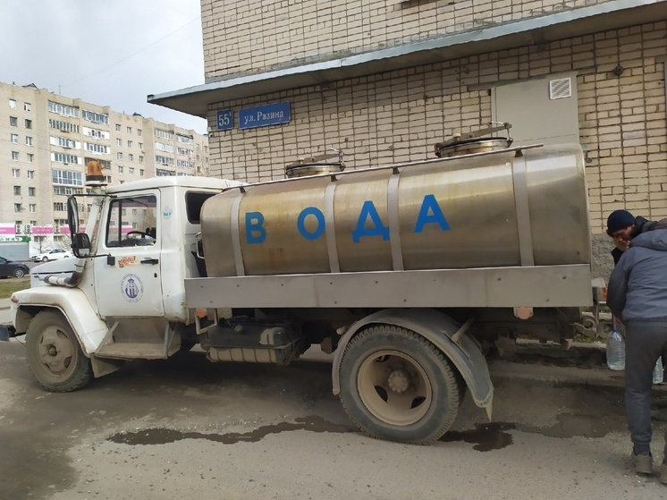 В Вологде подвоз воды на время ремонта сетей организуют по 24 адресам