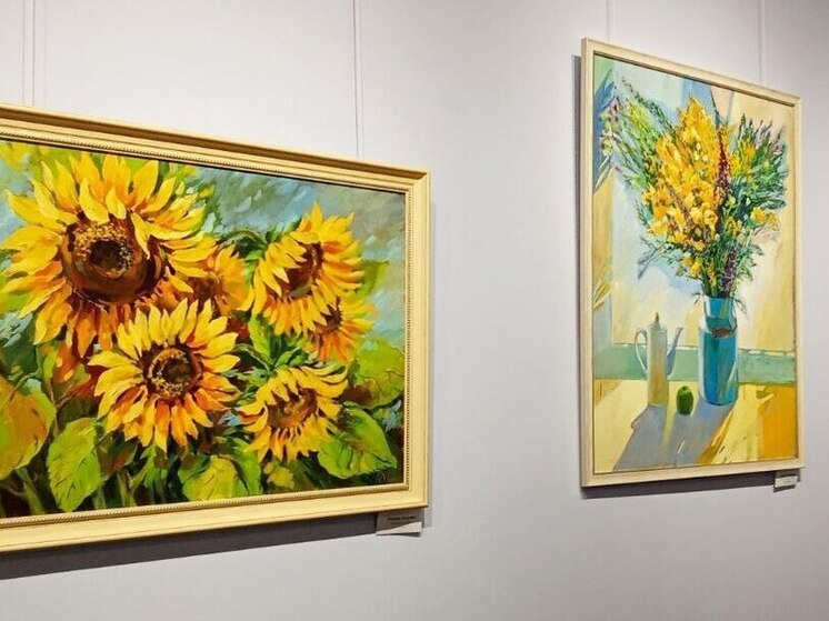 В Энергодаре открылась выставка живописи рязанских художников