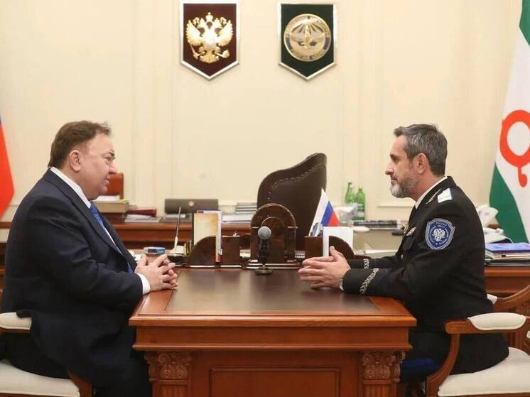 Атаман Всероссийского казачьего общества посетил Ингушетию