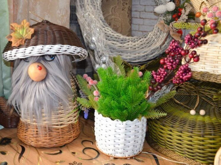 Соцконтракт помог белгородке открыть мастерскую изделий из ротанга