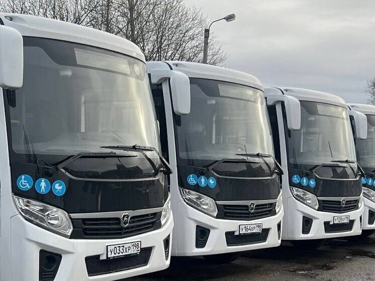 В Тихвин и Пикалево прибыли новые автобусы и готовы выйти на маршруты