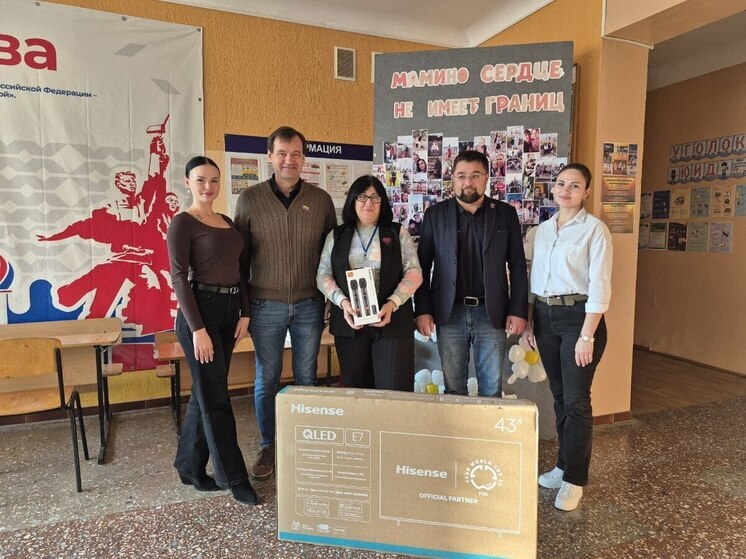 Мелитопольская школа №20 получила ценное техническое обновление для учебы и внеклассной работы