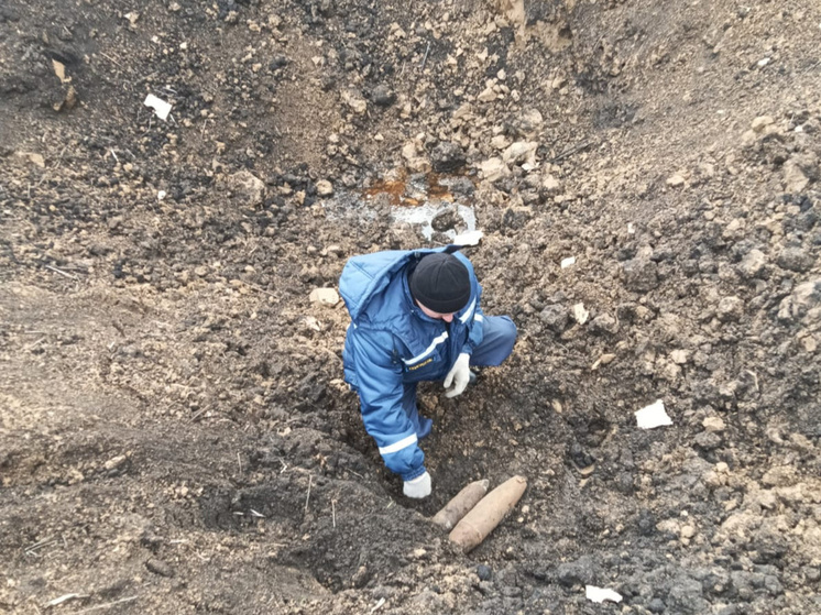 В Рамонском районе Воронежской области уничтожили два боеприпаса времён