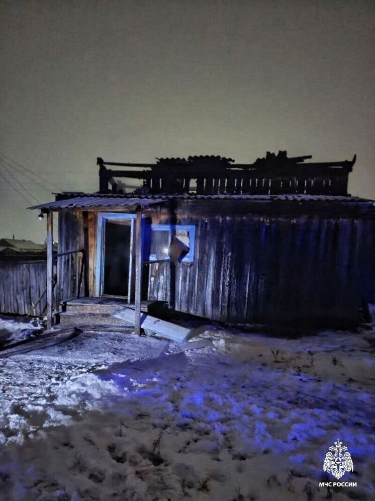 В районе Бурятии ночью на пожаре погиб 59-летний мужчина