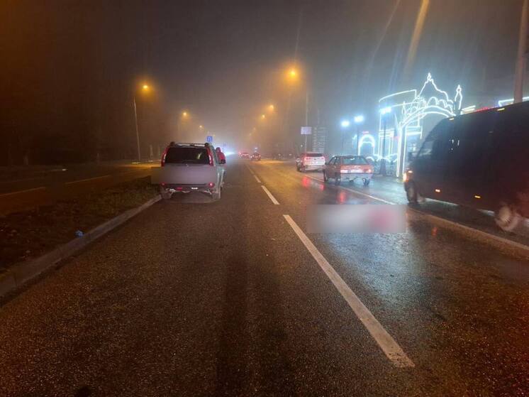 В Ставрополе на Старомарьевском шоссе автомобиль сбил насмерть женщину на переходе