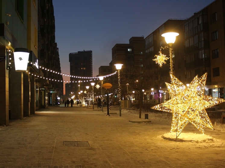 В Красноярске на бульваре Экзюпери вновь зажгут звезды