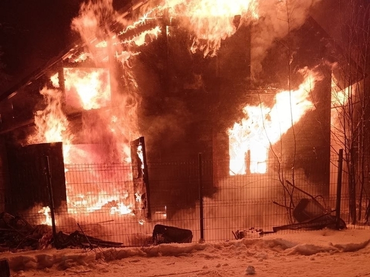 Северяне лишились дома и гаража из-за пожара в СНТ «Садко»