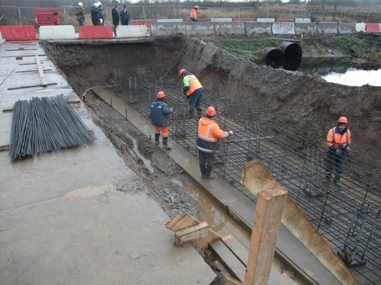Под Великим Новгородом начали строить подъезд к деревне Григорово