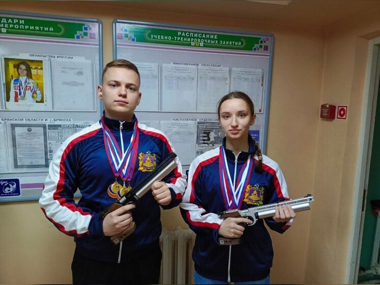 Юные брянские спортсмены победили на областных соревнований по стрельбе