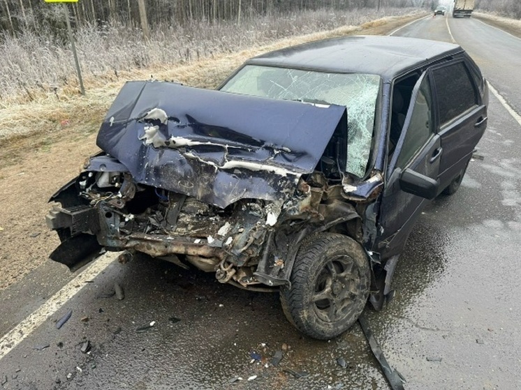 Костромское везение — водители почти не пострадали в лобовом ДТП на трассе Кострома-Буй