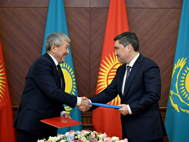 Кыргызстан и Казахстан договорились увеличить товарооборот до $3 млрд
