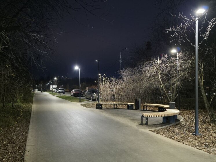 В Серпухове установили 2888 новых светильников в 2025 году