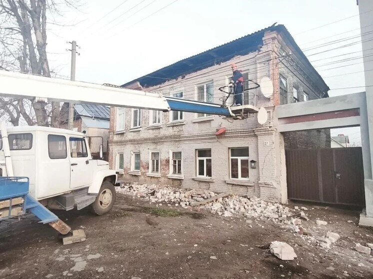 В Балакове обрушился жилой дом